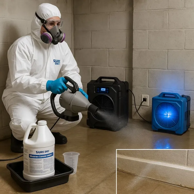 Sanitization and Odor Removal process in Mequon, WI